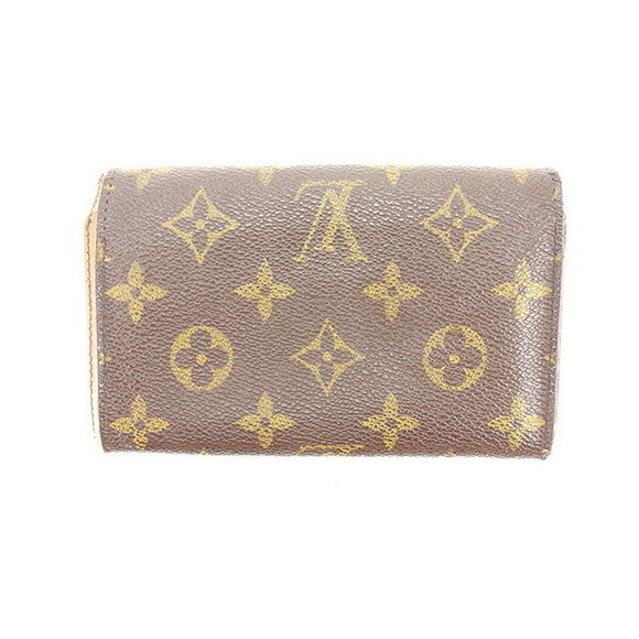 Louis Vuitton Wallet Monogram bifold Vieux zipper Monnaie Porte Brown - Picture 1 of 6